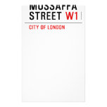 Mussaffa Street  Stationery