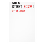 Milk  Stret  Stationery