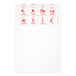 Cauline 
 Angela
 Alviz  Stationery