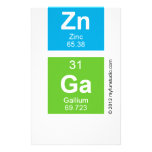 Ba
 Zn
 Ga  Stationery
