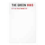 THE GREEN  Stationery