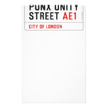 PuNX UNiTY Street  Stationery