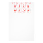 Leilani
 Alsun 
 Wallace  Stationery