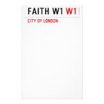 Faith w1  Stationery
