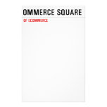 ECOMMERCE SQUARE  Stationery