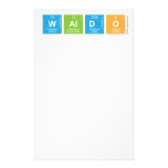waldo  Stationery