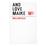 Keep Calm And  Love  Maike   Stationery