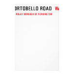 Portobello Road   Stationery