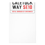 CALETOCK  WAY  Stationery