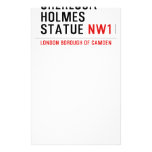 sherlock holmes statue  Stationery