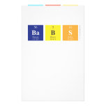 MRS
 
 BABS  Stationery