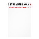 Joe Strummer Way  Stationery