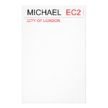 Michael   Stationery