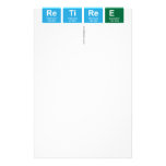 Retiree
   Stationery