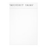 Parikshit yadav  Stationery