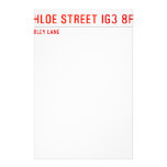 chloe Street  Stationery