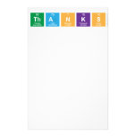 thanks  Stationery