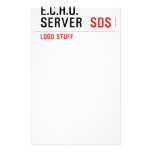 E.C.H.O. server   Stationery
