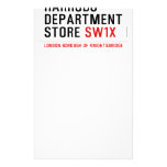 HARRODS DEPARTMENT STORE  Stationery
