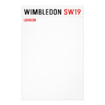 WIMBLEDON  Stationery
