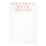 Periodic
 Table
 Writer  Stationery