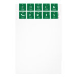 Chuck
 Norris  Stationery