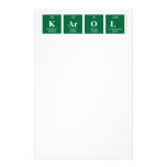 Karol  Stationery