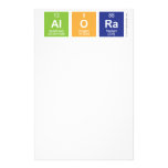 alora  Stationery