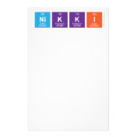 Nikki  Stationery