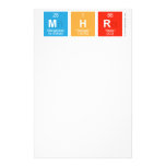 MHR  Stationery