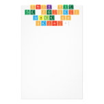 Check out
 The periodic
 TABLE on
 Safari!  Stationery