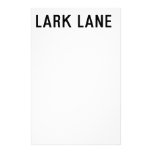 LARK LANE  Stationery
