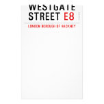 Westgate street  Stationery