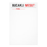 BUCAKLI  Stationery