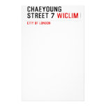 Chaeyoung Street 7  Stationery
