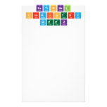 National 
 Chemistry
 Week  Stationery