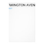 Leamington Avenue  Stationery