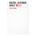 Hazel Avenue  Sale  Stationery