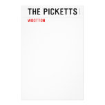 the picketts  Stationery