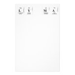 jelly may ho  Stationery