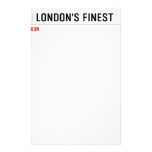 SOUTH LONDON'S FINEST   Stationery