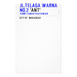 jl.telaga warna no.2  Stationery