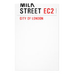 Milk  Street  Stationery