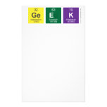Geek  Stationery