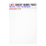 G.W.F  Stationery