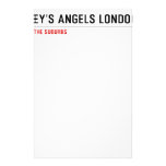 Harley’s Angels London  Stationery