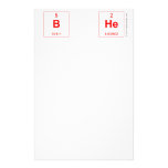 B He  Stationery