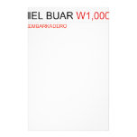DANIEL BUAR  Stationery