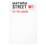 oxford street  Stationery