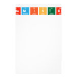 chemistry  Stationery